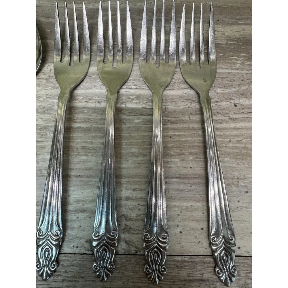 18 Japan National Stainless NST10  Flatware Forks Spoons